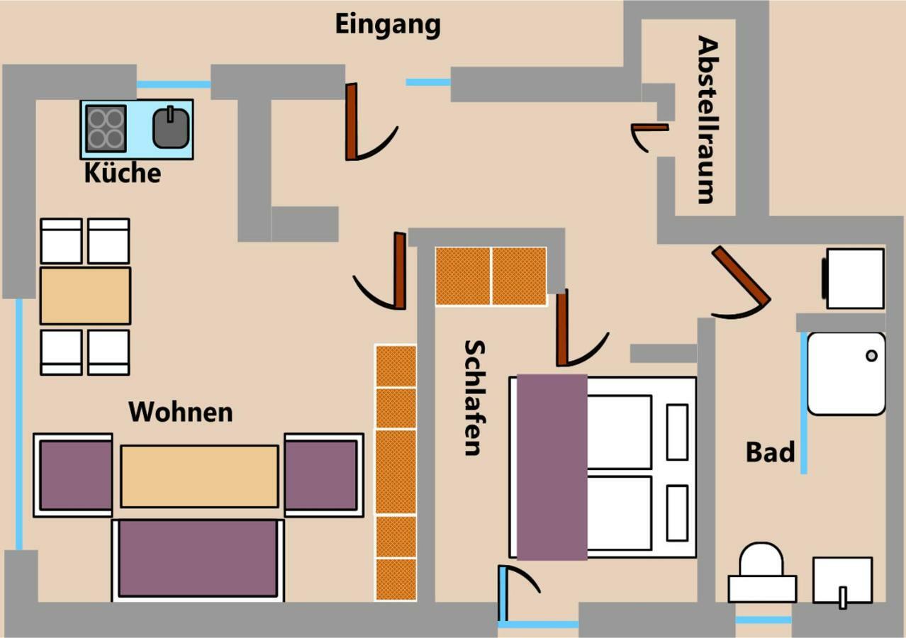 Appartement Max 克劳斯塔尔-采勒费尔德 外观 照片